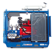 Máy xịt rửa siêu cao áp Combijet JD90-2100/13 (Chạy dầu)