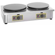 Máy nướng làm bánh crepe Roller Grill đôi CDG 350 dùng gas