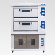 Lò nướng dùng gas kết hợp tủ ủ bột Homat HM-802+12P