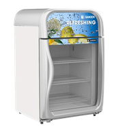 Tủ đông mini đứng 1 cánh kính Sanden SNR-0100