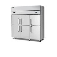 Tủ đông mát 6 cánh inox Fuji Air FFR65-6S