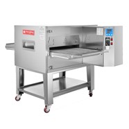 Lò nướng pizza băng chuyền dùng gas Hongling PZG-18H