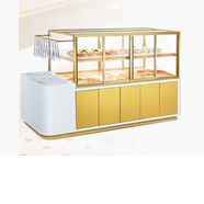 Tủ trưng bày bánh mì kính vuông Meichu MBG-B