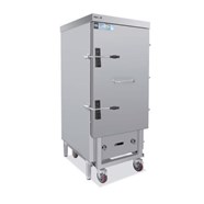 Tủ Hấp Gas Có Xe Đẩy 48 Khay Meichu ZFG-ZFR48
