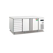 Bàn Mát Inox Có Hộc Kéo Coolmes AWR2025D7