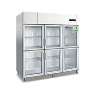 Tủ Mát 6 Cánh Kính Lớn Coolmes AS1.6G6