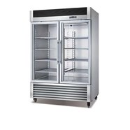 Tủ Đông Đứng 2 Cánh Kính Coolmes AUFG2