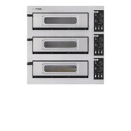 Lò nướng bánh Pizza dùng điện Prismafood BASIC 3/50 GLASS 6T