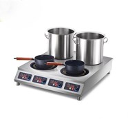 Bếp từ công nghiệp 4 vùng nấu (đặt bàn) 5000W INDUCOOK ID-BD4M5000W