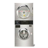 Máy giặt sấy chồng tầng bỏ xu 13kg dùng gas Cleantech SXTH-130FRT