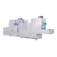 Máy rửa khay bát chén công nghiệp băng tải dùng điện PMFE-1200E Prime