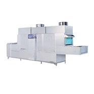 Máy rửa khay bát chén công nghiệp băng tải có sấy tiết kiệm năng lượng Prime PMFE-600EDE Prime