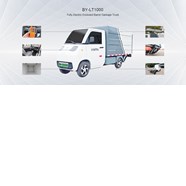 Xe chở rác điện BY - LT1000 