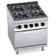 BẾP GAS 4 BẾP KÈM LÒ GAS 2/1 G9F4+FG