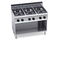 BẾP GAS 6 BẾP KÈM TỦ BẾP G7F6M / G7F6MP