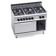 BẾP 6 LÒ VỚI LÒ NƯỚNG ĐIỆN 2/1 G7F6+FE