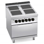 Bếp điện 4 mặt vuông + Lò nướng điện 2/1 E9PQ4+FE