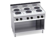 Bếp điện 6 mặt tròn kèm tủ E7P6M