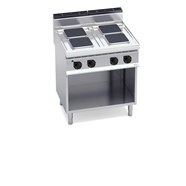 Bếp điện 4 mặt vuông kèm tủ E7PQ4M