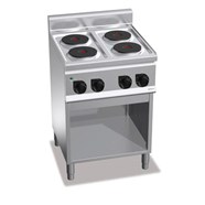 Bếp điện 4 mặt tròn kèm tủ E6P4M