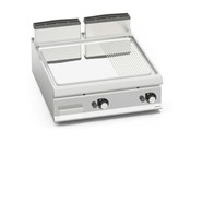 Bếp nướng gas kèm tủ - Mặt bếp trơn/có rãnh, làm bằng thép không gỉ SG9FM8M-2/CPD