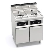 BẾP CHIÊN GAS CÓ TỦ - HAI BẾP 15 + 15L GL15+15M-BF
