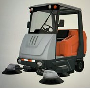 Xe Quét Hút Bụi Rác Sweeper B2100R