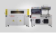 Máy hàn miệng túi chữ L tự động và máy co màng FL-5545TBA+SM-4525LX