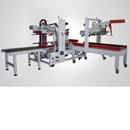 Máy dán góc gấp tự động hình chữ I EXC308+EXC310