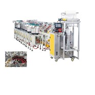Máy đóng gói khối nhựa với khay nạp rung YUPA-420C