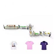 Dây chuyền gấp đóng gói quần áo vào thùng carton hoàn chỉnh YP-M412A