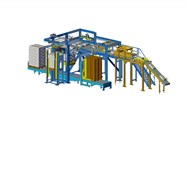 Dây chuyền quấn màng pallet tự động YUPA-2100-L