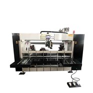Máy đóng ghim thùng carton 2 mảnh (4 Servo) SDJ2400