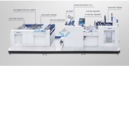 Máy cán màng nhiệt 2 mặt tự động (cán 2 mặt cùng lúc) SW-820B