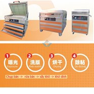 Máy làm bản in thùng carton (Bản polymer) HFA 