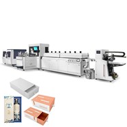 Máy làm hộp cứng hình ngăn kéo (Tự động) QST-400Y