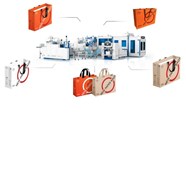Máy làm túi giấy tự động (Kiểu túi giấy cao cấp) ZW-A12AF