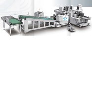 Máy đóng ghim carton 2 mảnh tự động CM4H-900 