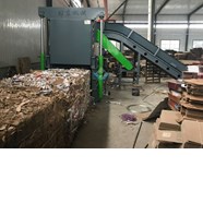 Máy ép giấy lề ngang thủy lực (Lên bằng cầu dẫn) KFMA-140M4  