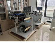Máy chia cuộn đề can (Phanh từ) HJFQ-420/320