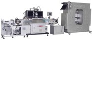 Máy in lưới uv tem nhãn cuộn HVGY-350D