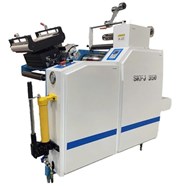 Máy cán màng tem nhãn dạng cuộn (Chỉnh lệch tự động) SKFJ-350