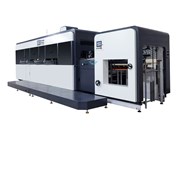 Máy bế hộp pet tự động (2 trạm bế gân và đứt tách rời, bế cao tần) SZCL-850 