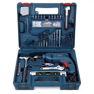 Máy khoan động lực Bosch GSB 10RE SET – Vali 100 món đồ nghề