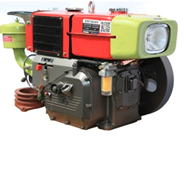 Máy Nổ Dầu Hiệu Tứ Xuyên XE190AN (D10 Gió Đèn, Két Nước Nhôm)