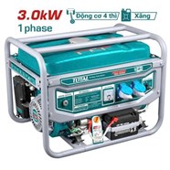 Máy Phát Điện Xăng 3Kw Total TP130005-1 (Có Đề)