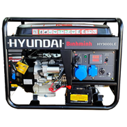 Máy Phát Điện Chạy Xăng 6Kw Hyundai HY9000LE