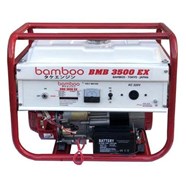 Máy Phát Điện Chạy Xăng 3Kw Bamboo BMB 3500EX (Đề)
