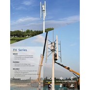 Turbine gió trục đứng dòng FH Series FH-15KW/ FH-20KW/ FH-30KW/ FH-50KW/ FH-60KW