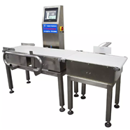 Máy cân kiểm tra thực phẩm nhạy cảm có băng tải